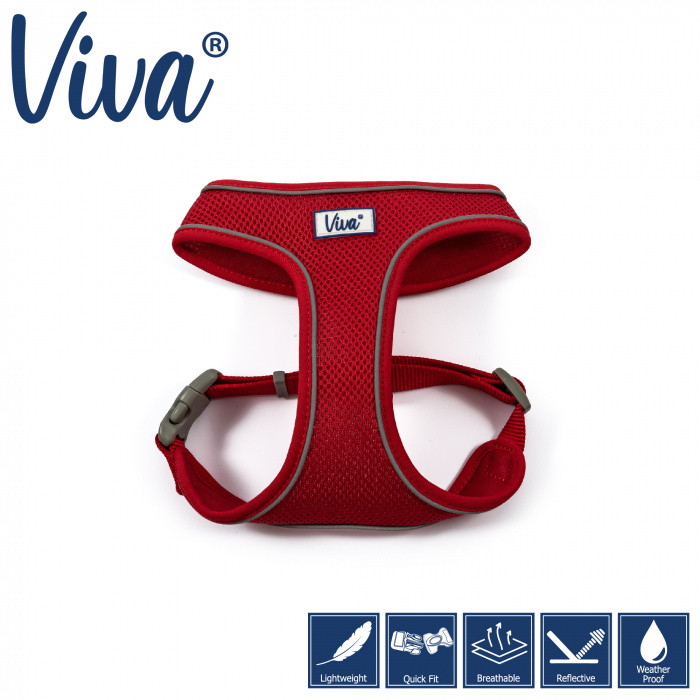 Ancol Viva Comfort Harness - Red Main Image