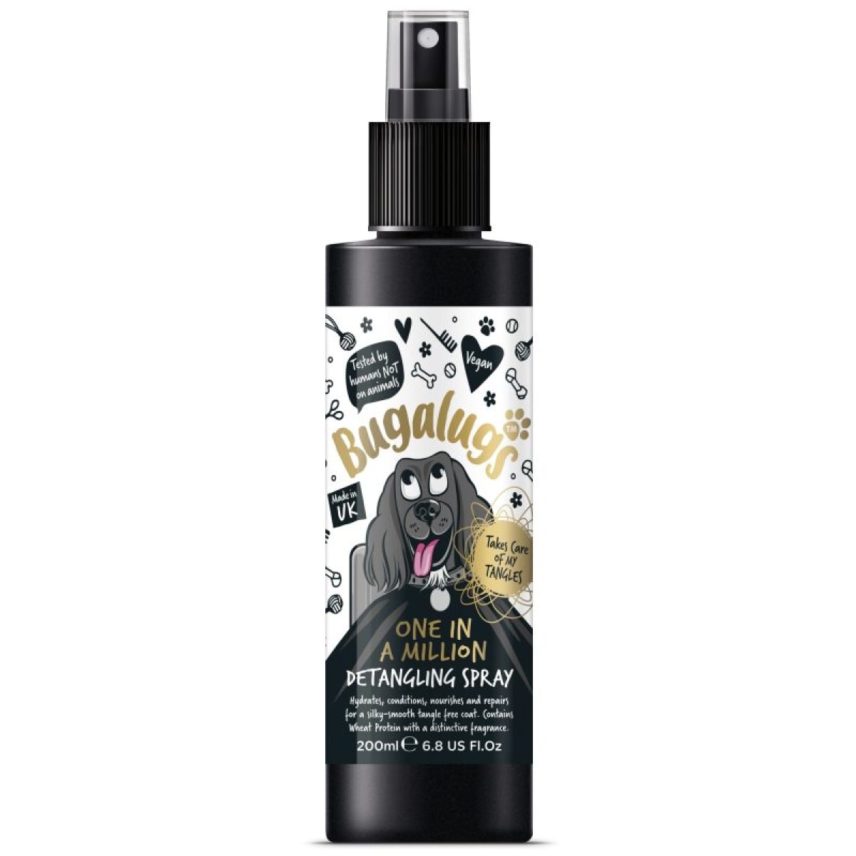 Bugalugs - One in a Million Detangling Spray 200ml Main Image