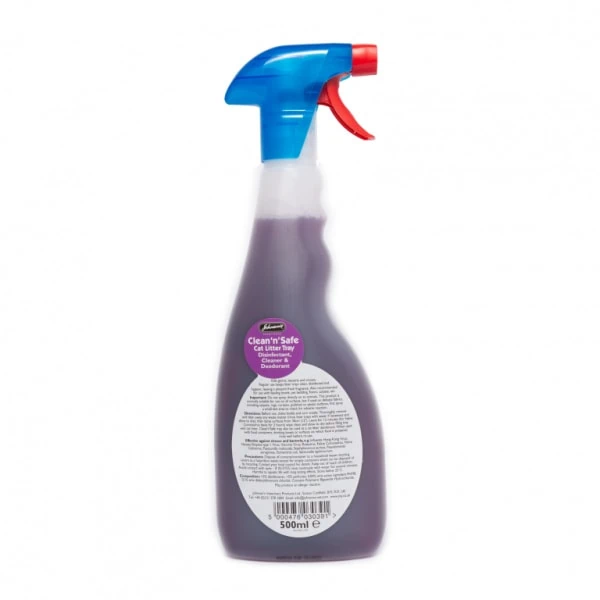 Johnson's Clean & Safe Litter Tray Spray 500ml Product Image