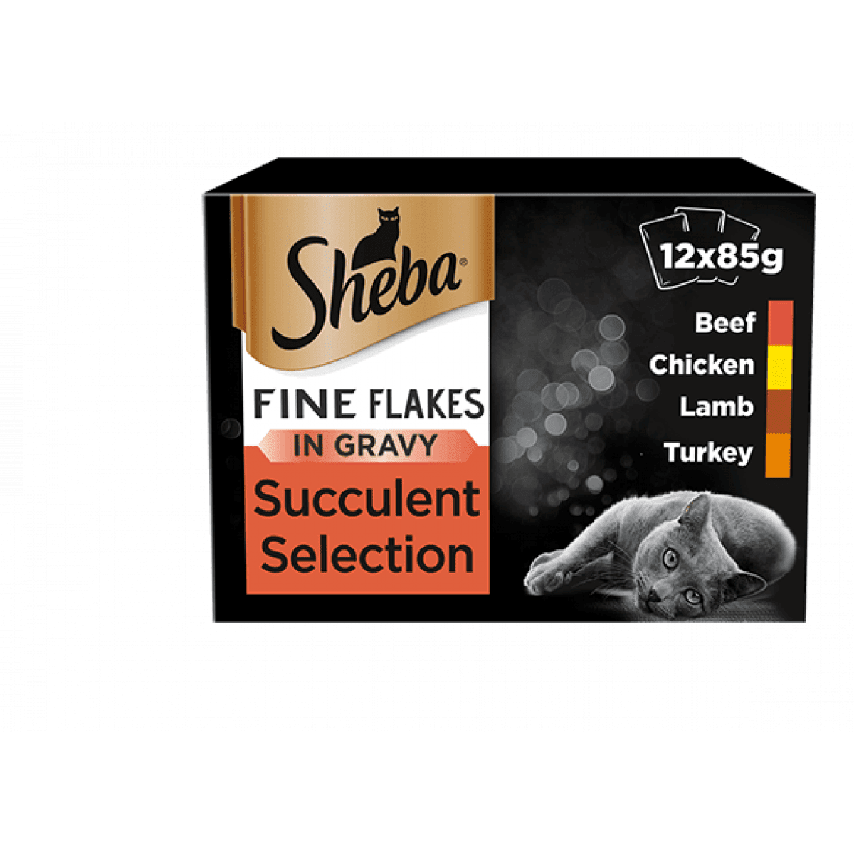 Sheba FF Succulent Selection in Gravy 12 x 85g Product Image