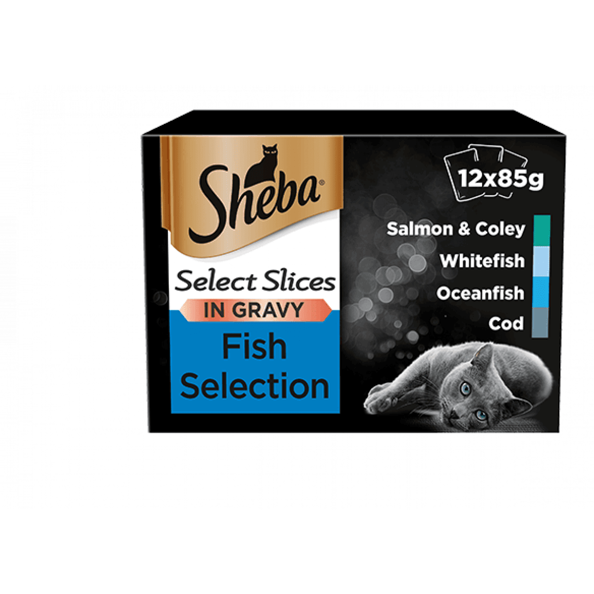 Sheba SS Fish Collection in Gravy 12 x 85g Product Image