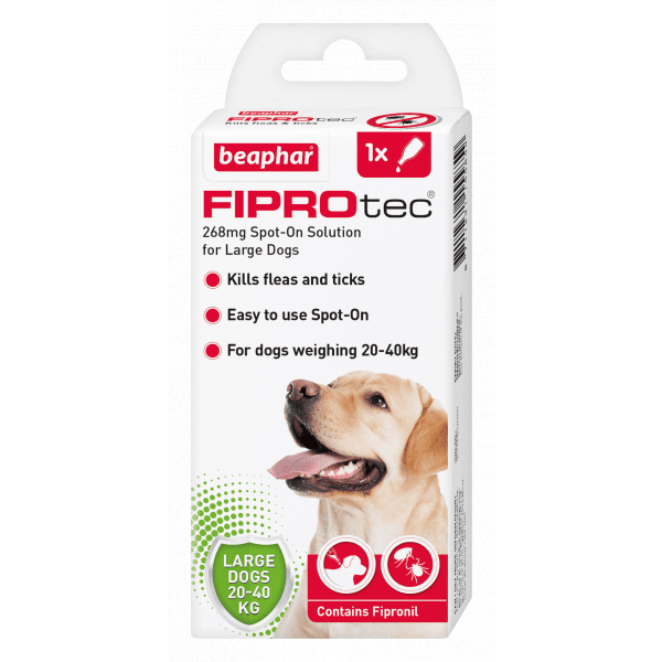 Beaphar – FIPROtec Spot On Large Dog – Pawfect Supplies Ltd Product Image