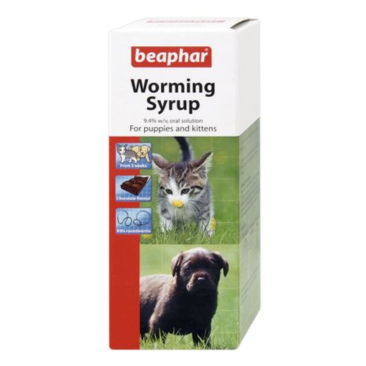 Beaphar – Worming Syrup – Pawfect Supplies Ltd Product Image