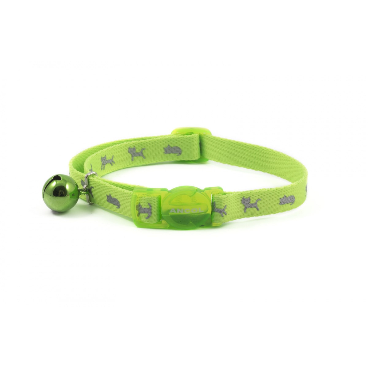 Ancol Cat Collar – Neon Green – Pawfect Supplies Ltd Product Image