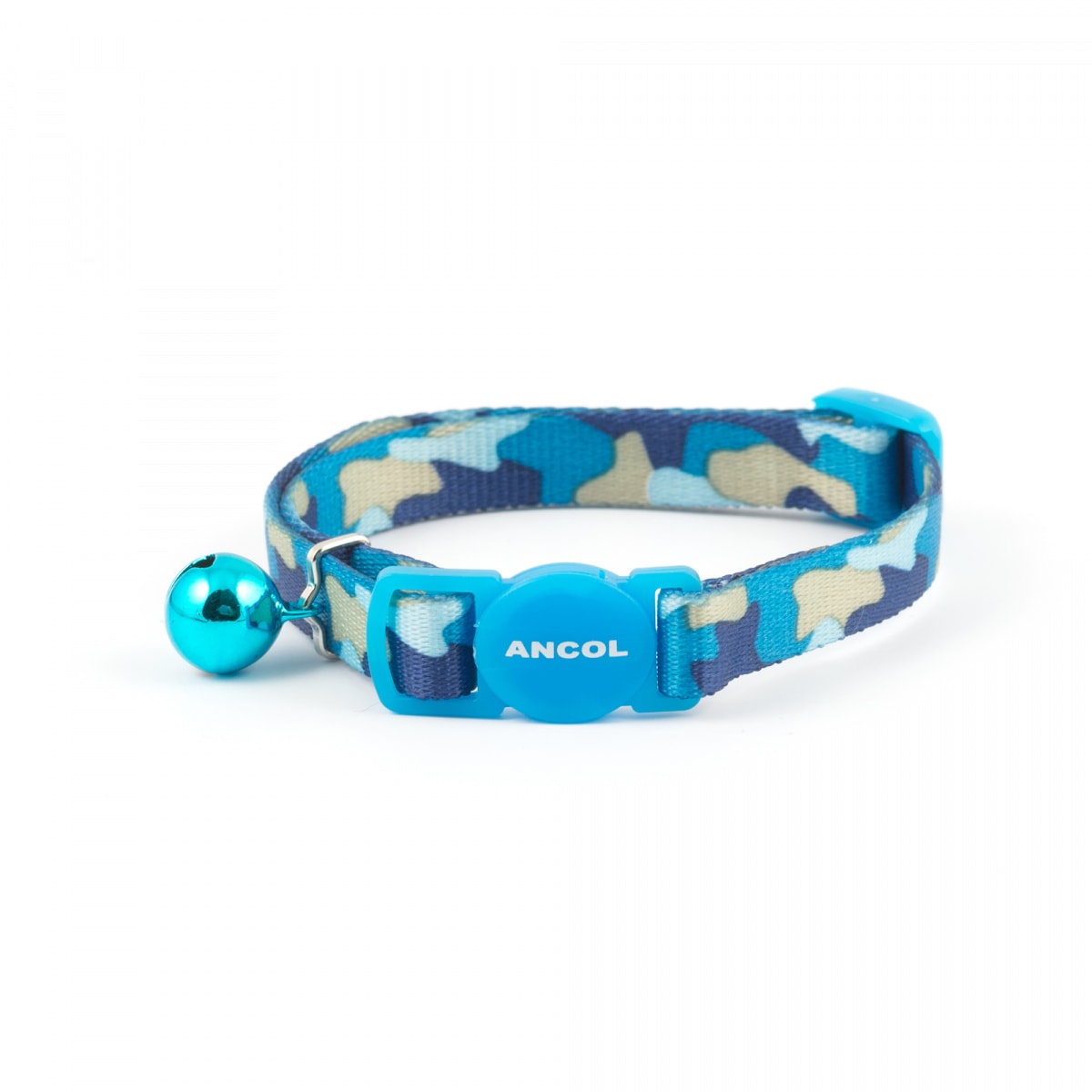 Ancol Cat Collar – Camouflage Blue – Pawfect Supplies Ltd Product Image