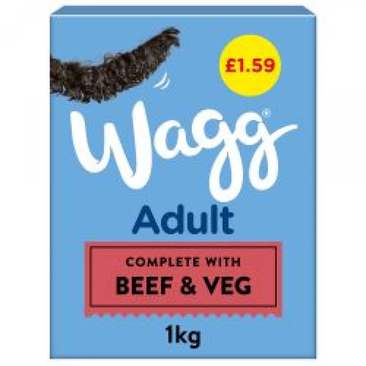 Wagg Complete – Beef & Vegetable 1kg – Pawfect Supplies Ltd Product Image