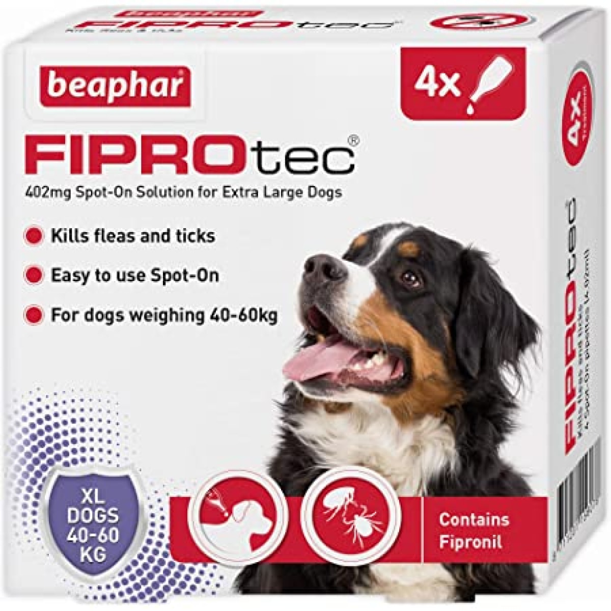 Beaphar – FIPROtec Spot On X-Large Dog – Pawfect Supplies Ltd Product Image