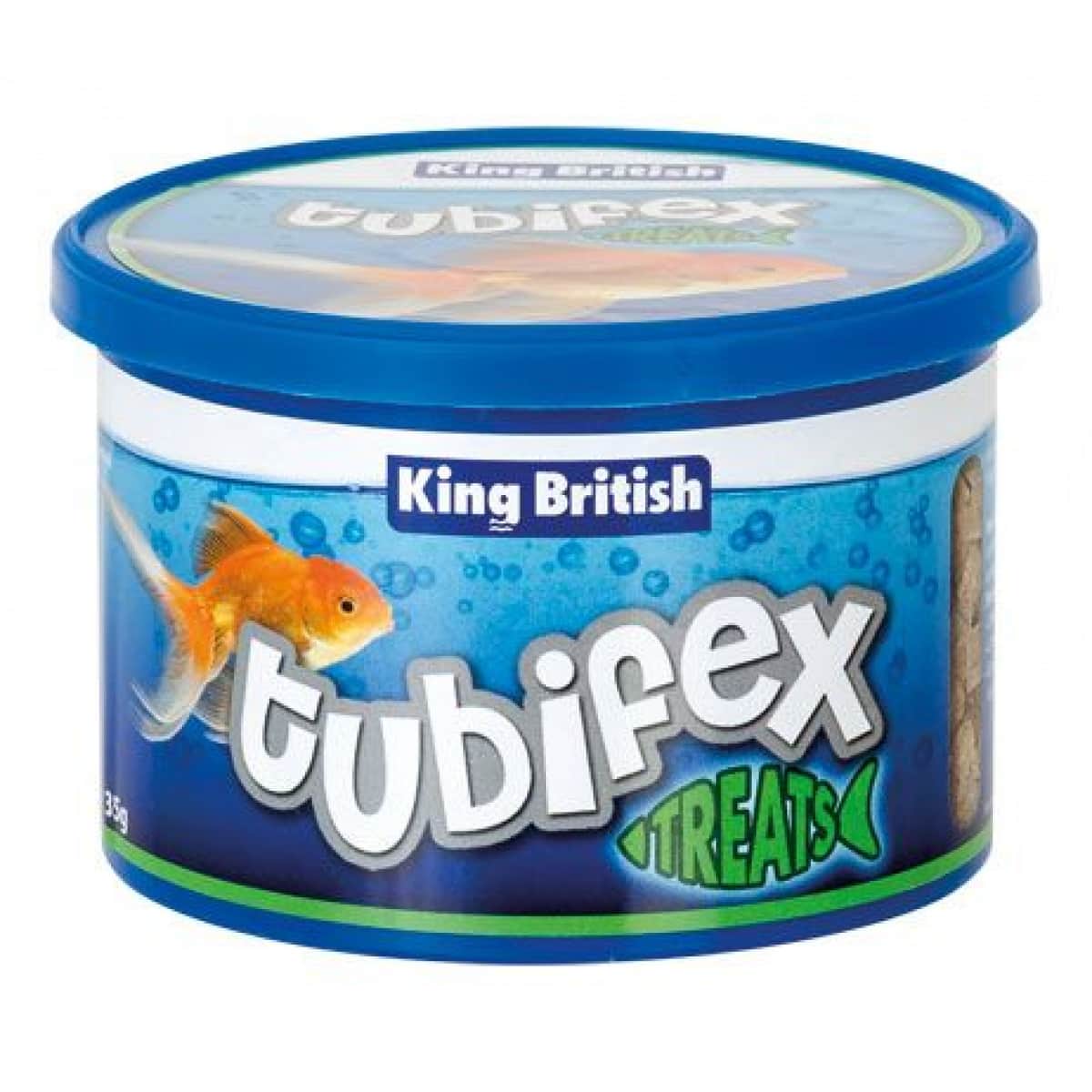 King British – Tubifex Treats 10g – Pawfect Supplies Ltd Product Image