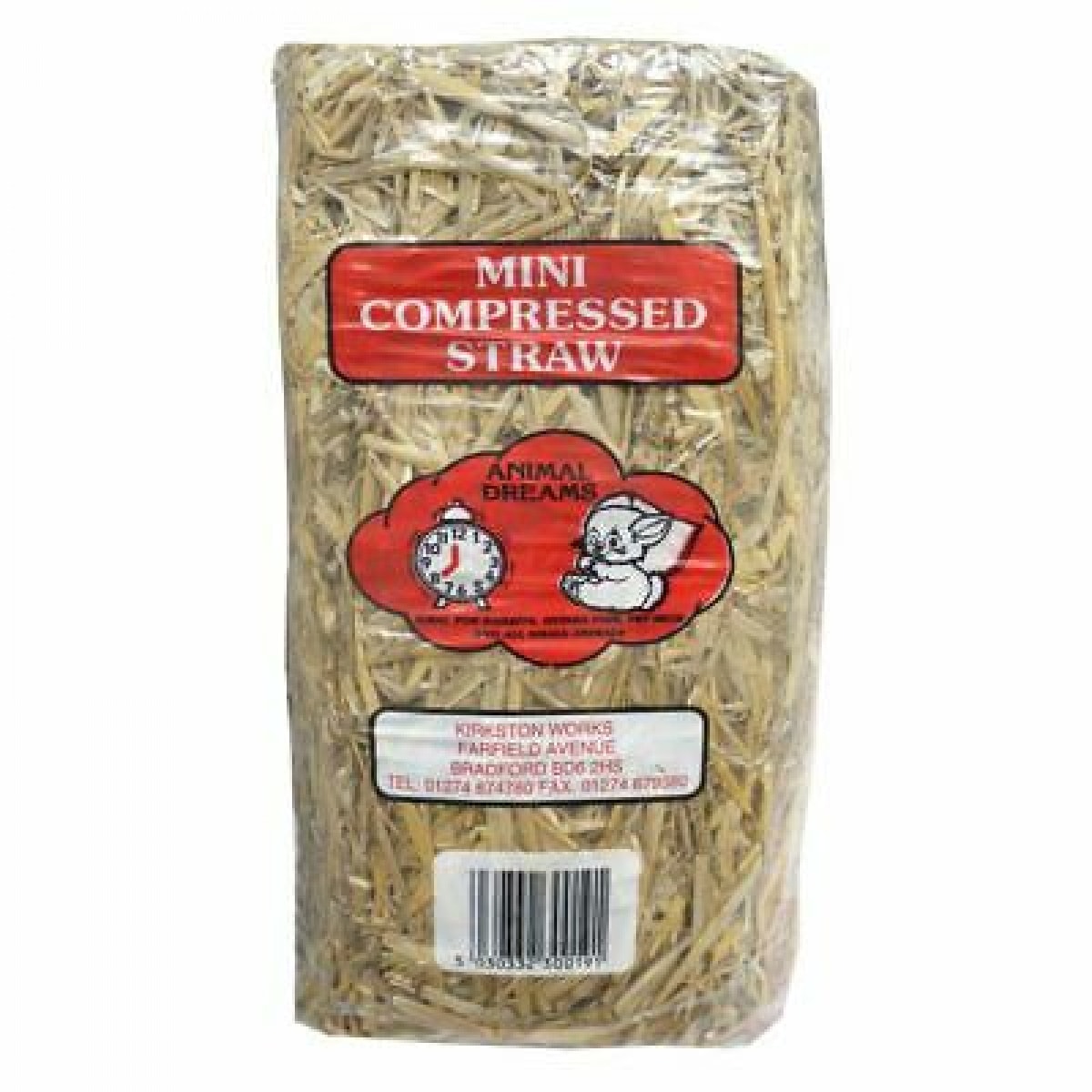 Animal Dreams – Compressed Straw 1kg – Pawfect Supplies Ltd Product Image