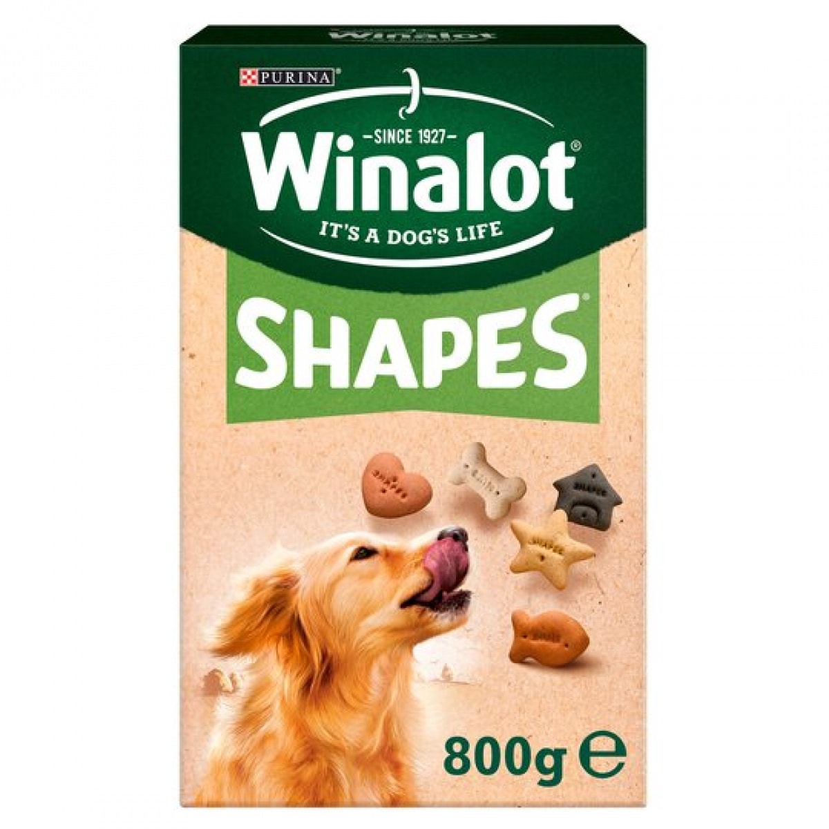 Winalot Shapes 800g – Pawfect Supplies Ltd Product Image