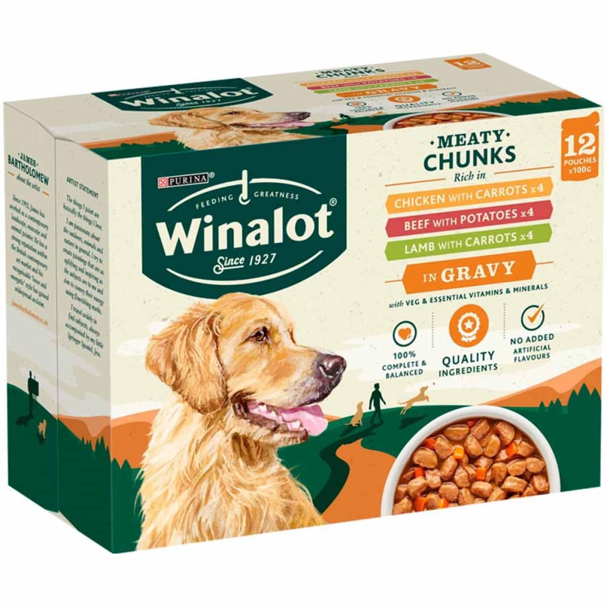 Winalot Pouch Mixed in Gravy 12 x 100g – Pawfect Supplies Ltd Product Image