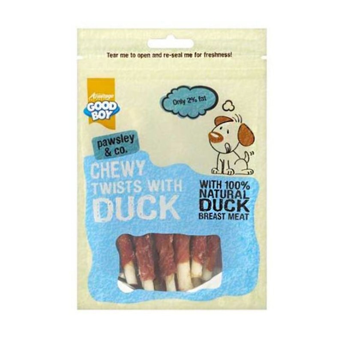 Good Boy – Duck Twists 90g – Pawfect Supplies Ltd Product Image