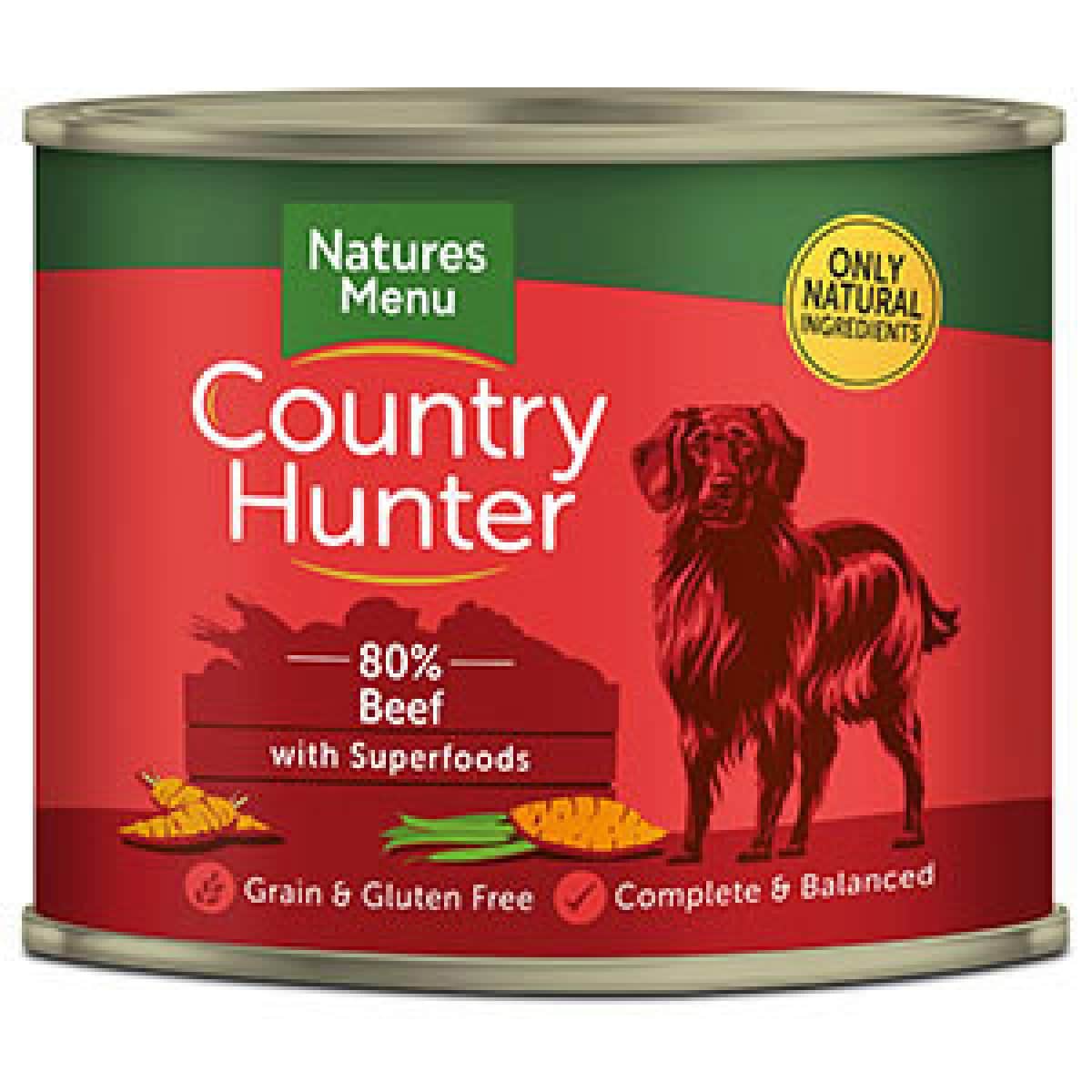Country Hunter 80% Beef 600g Main Image