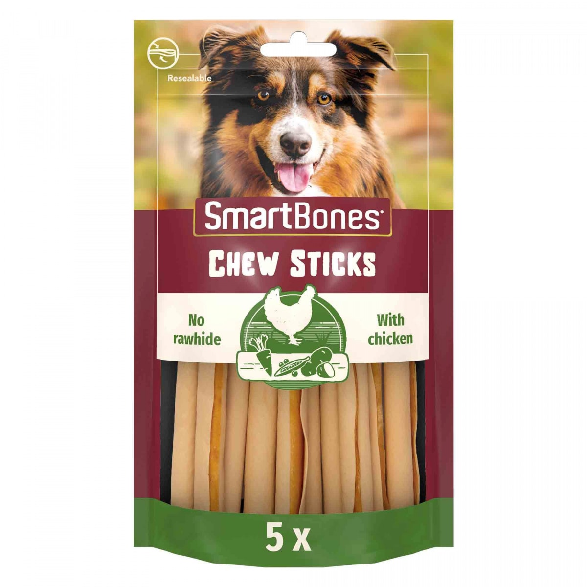 SmartBones – Smartsticks Chicken 100g – Pawfect Supplies Ltd Product Image