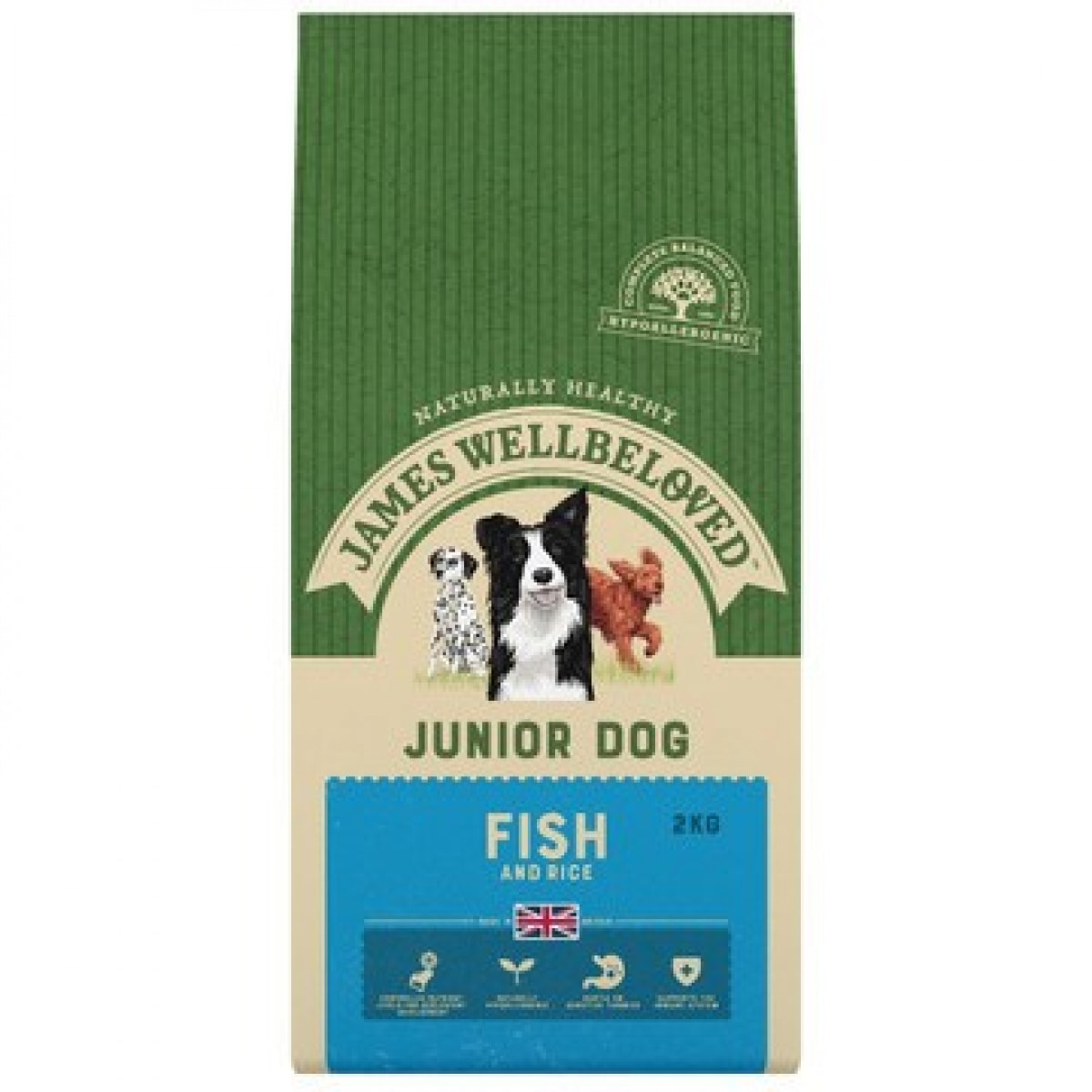 James Wellbeloved – Fish Junior 2kg – Pawfect Supplies Ltd Product Image
