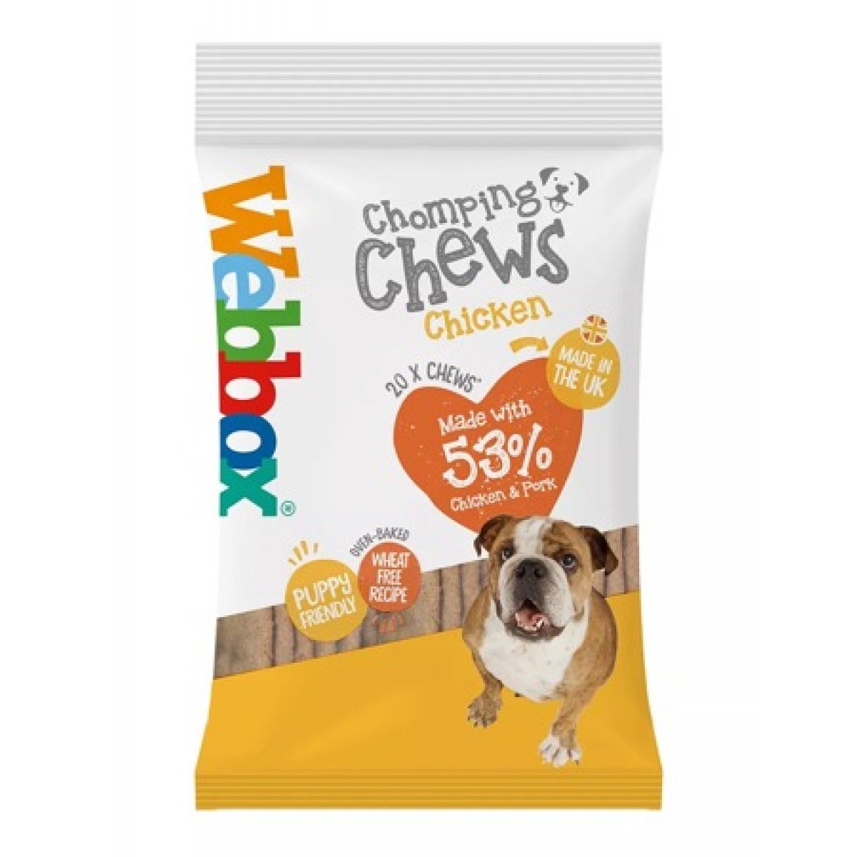 Webbox Chomping Chews – Chicken – Pawfect Supplies Ltd Product Image