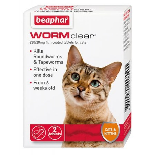 Beaphar Wormclear Dogs – 20kg – Pawfect Supplies Ltd Product Image