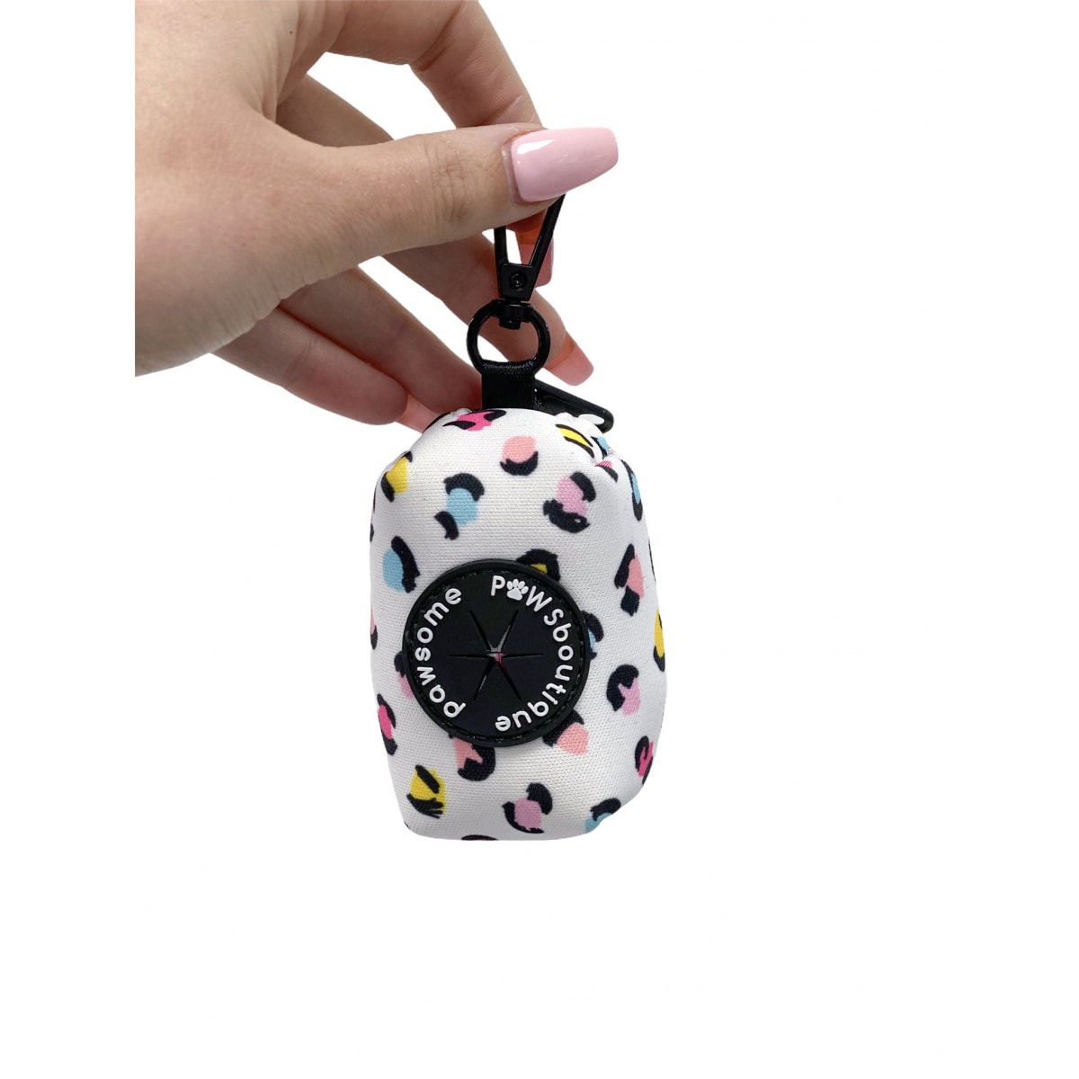 Poo Bag Holder – Pastel Leopard – Pawfect Supplies Ltd Product Image