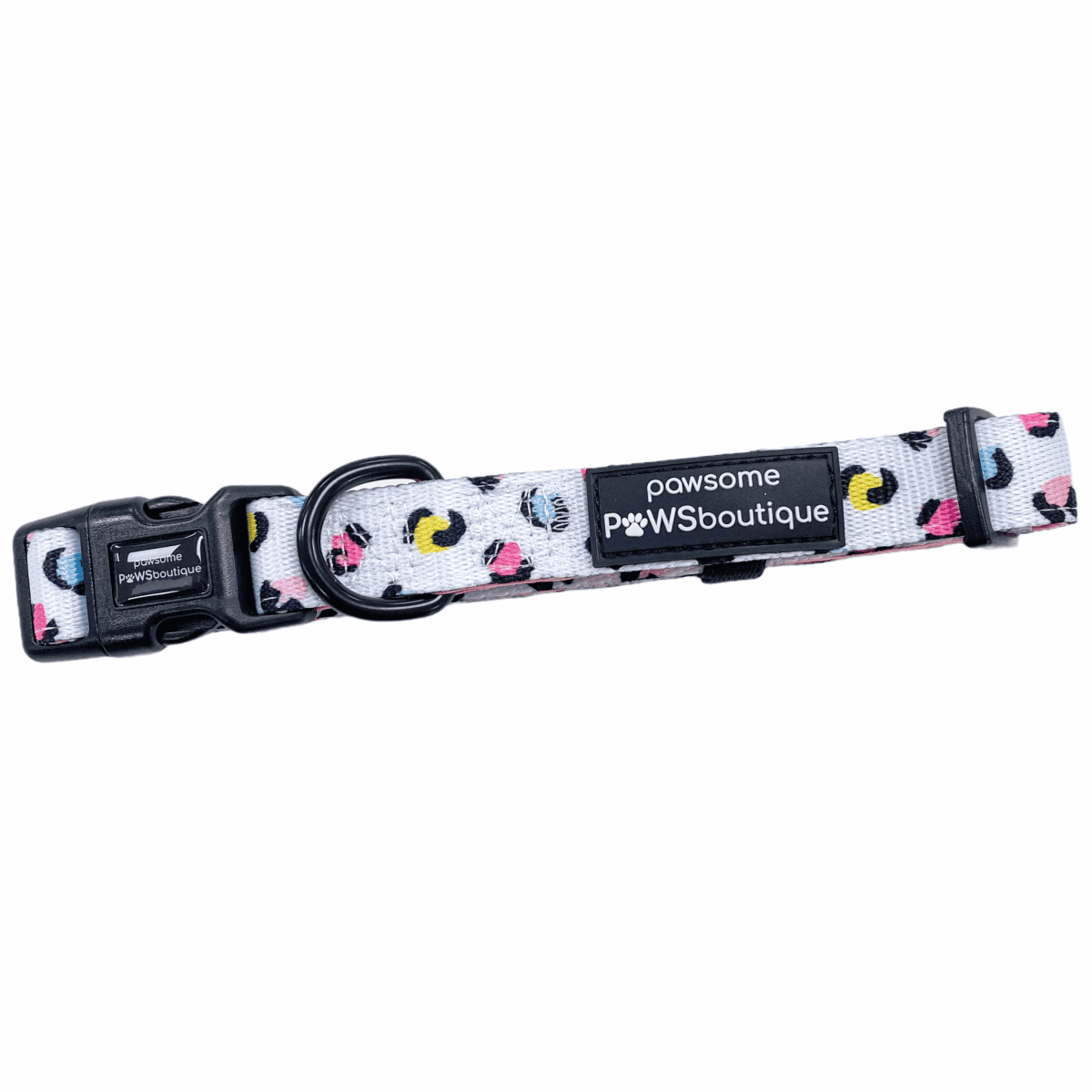 Adjustable Collar – Pastel Leopard – Pawfect Supplies Ltd Product Image