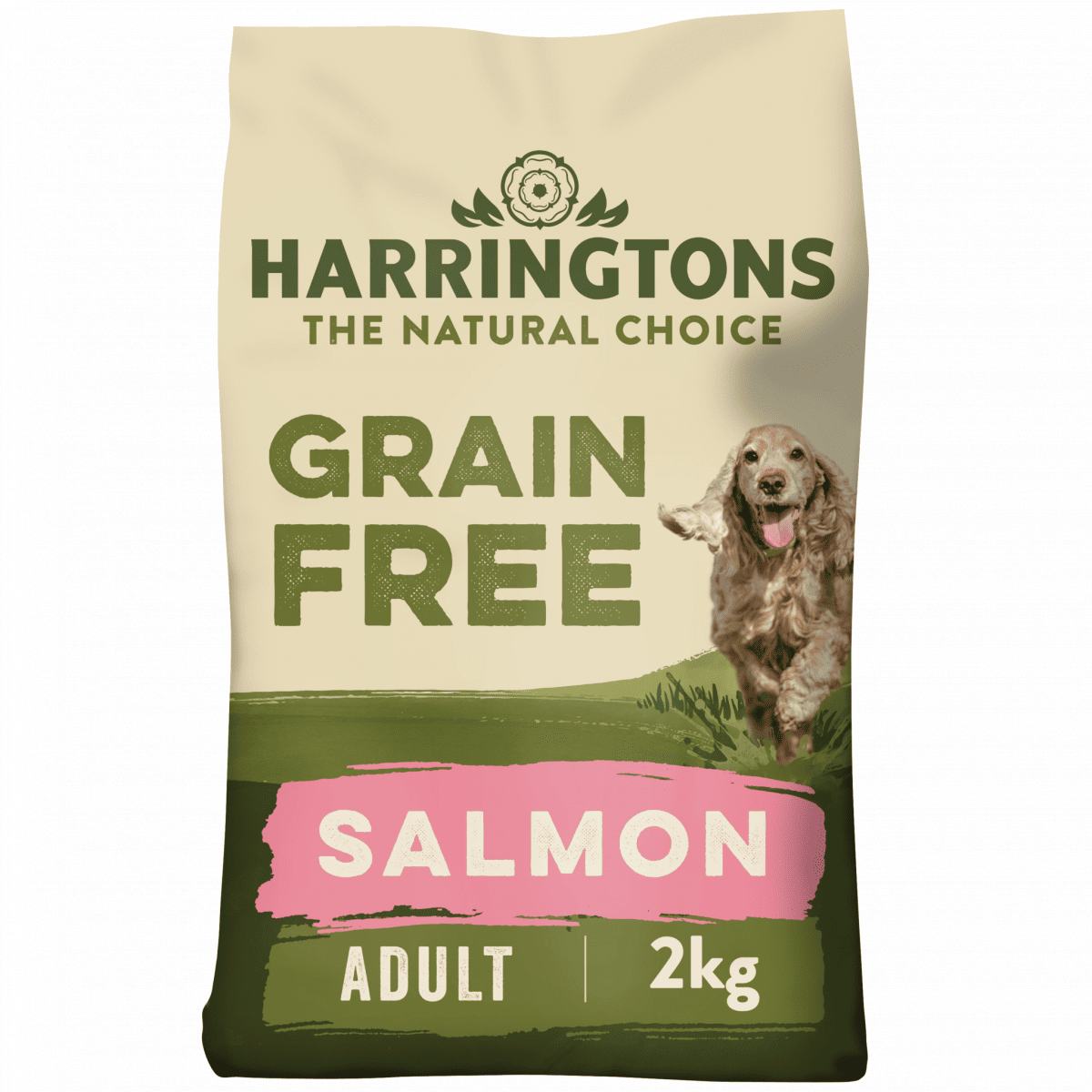 Harringtons Grain Free Adult Salmon & Sweet Potato 2kg – Pawfect Supplies Ltd Product Image