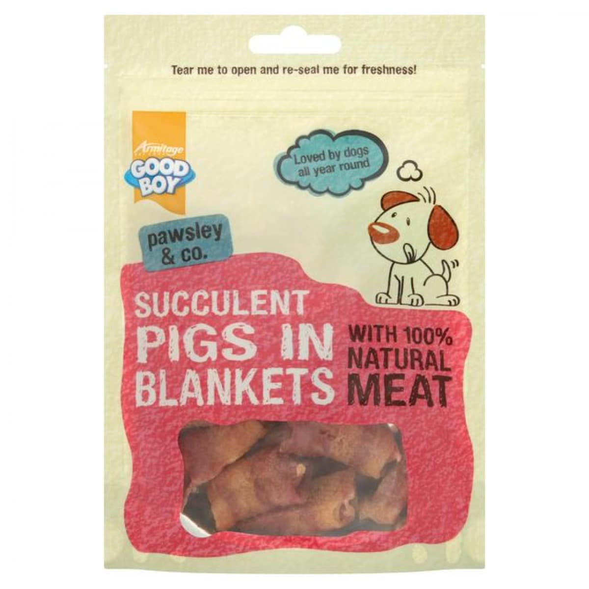 Good Boy Pigs in Blankets 80g – Pawfect Supplies Ltd Product Image