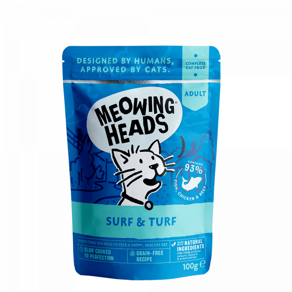 Meowing Heads – So-Fish-Ticated Salmon 100g – Pawfect Supplies Ltd Product Image