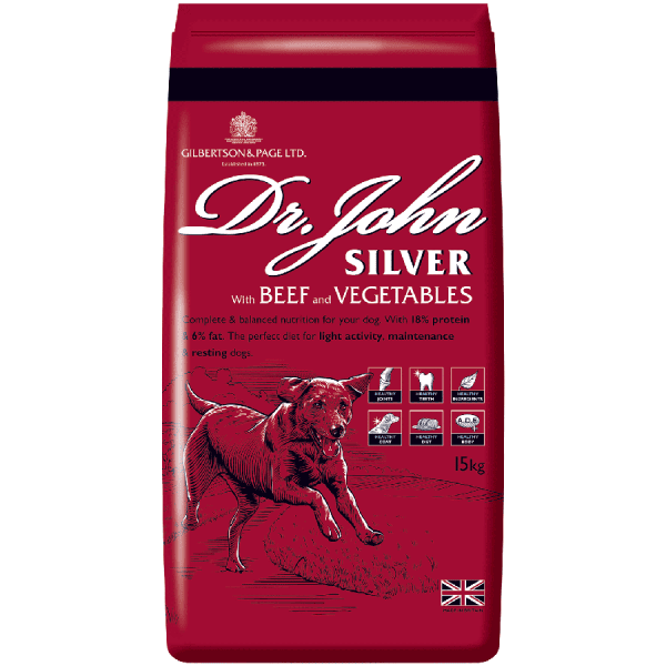 Dr John Silver – Beef 15kg – Pawfect Supplies Ltd Product Image