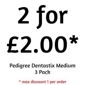 Pedigree Dentastix Medium x 3 Product Image