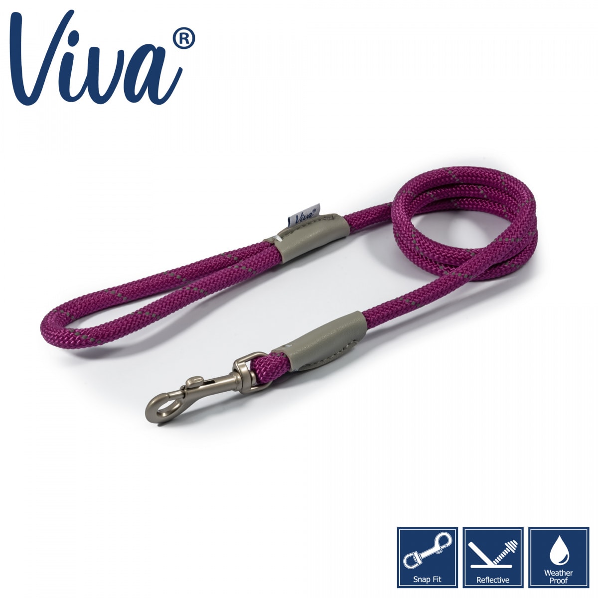Viva Rope Lead 30kg – 1.07m – Pawfect Supplies Ltd Product Image
