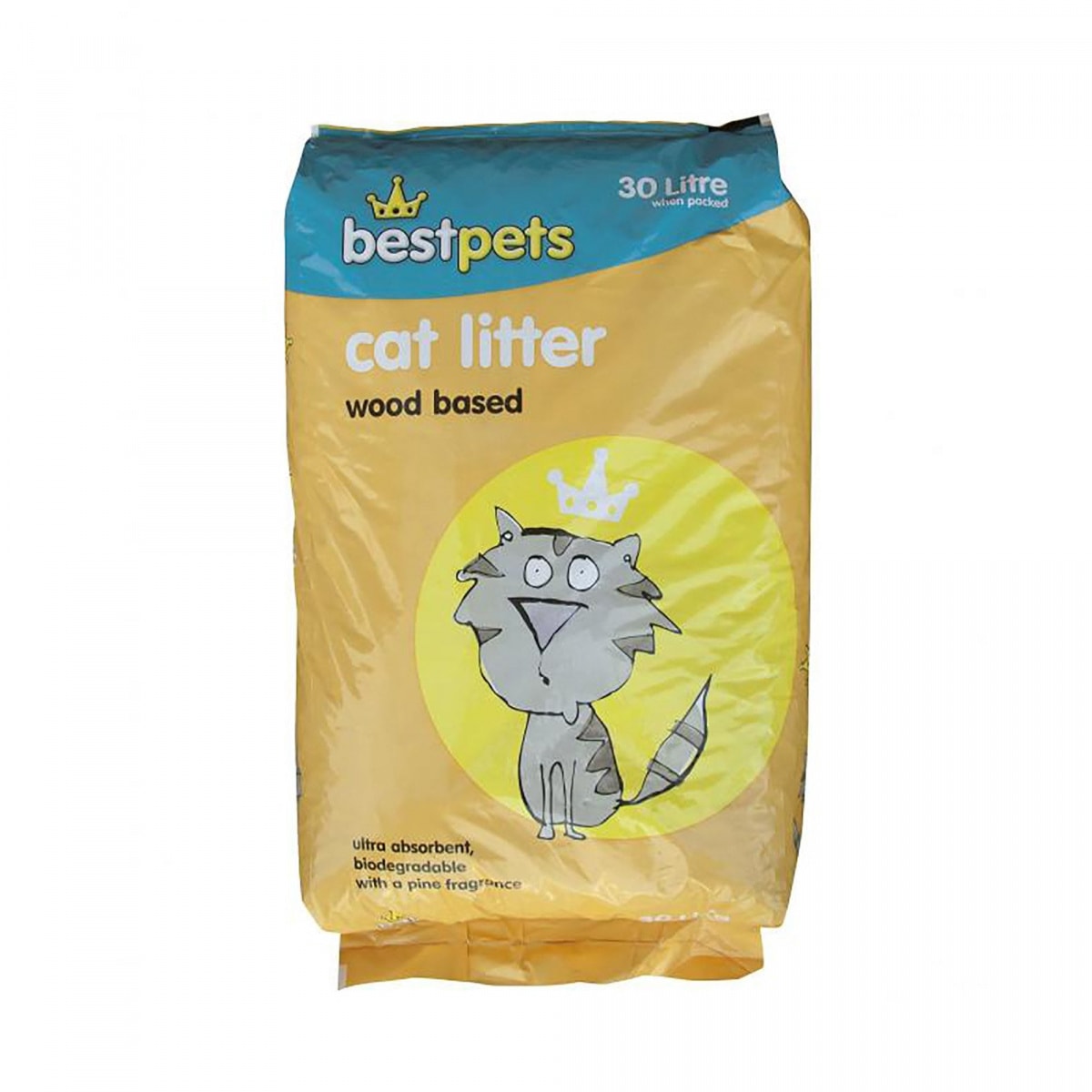 BestPets Wood Cat Litter 30L – Pawfect Supplies Ltd Product Image