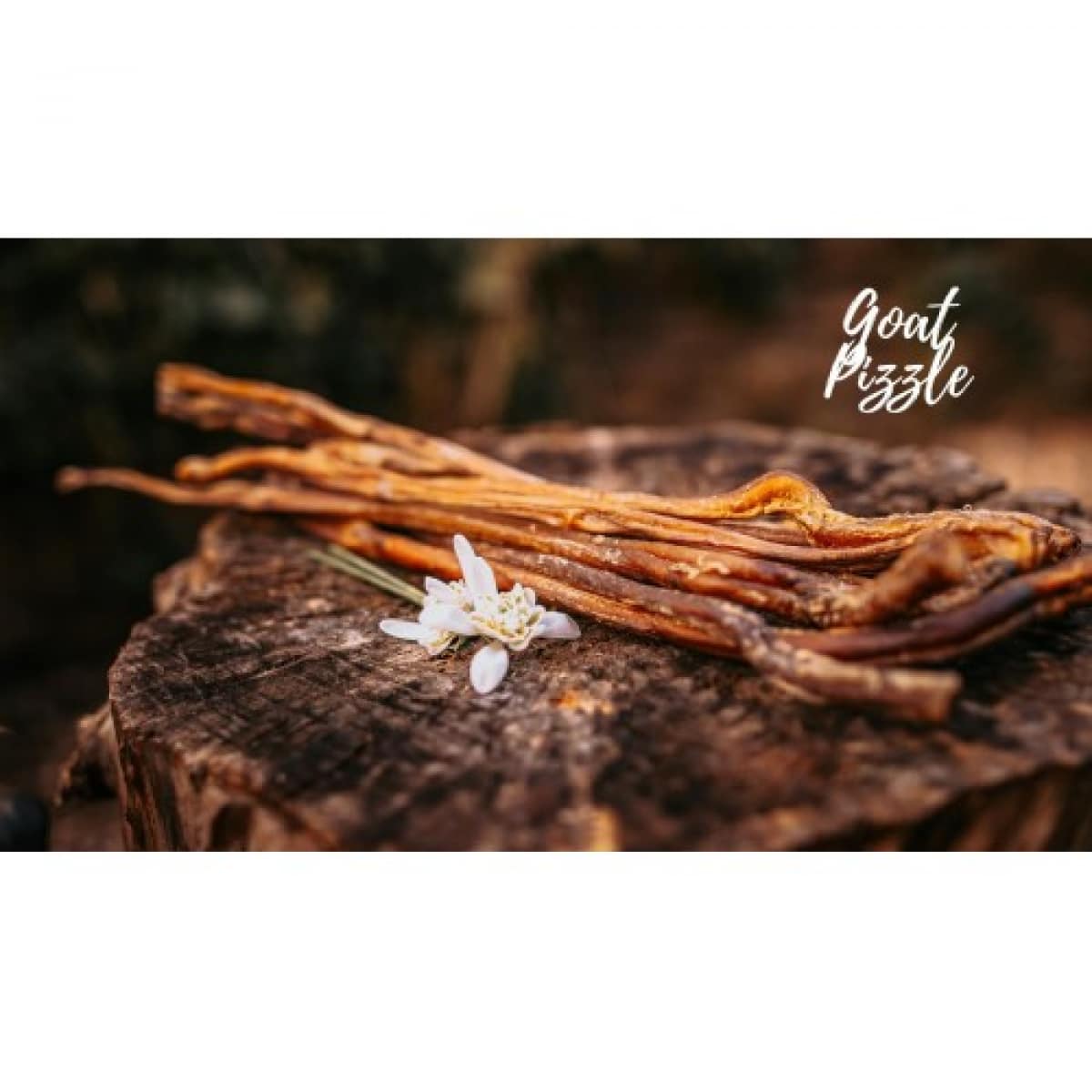 Goat Pizzle Sticks 100g – Pawfect Supplies Ltd Product Image