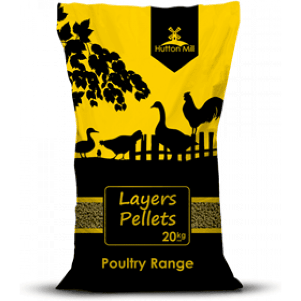 Hutton Mill Layers Pellets 20kg – Pawfect Supplies Ltd Product Image
