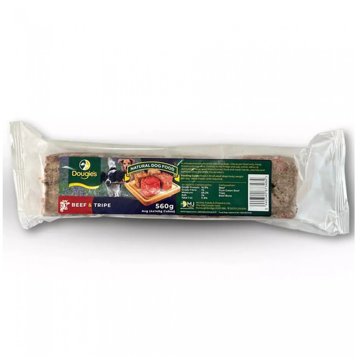 Dougie’s – Beef & Tripe Mince 140g – Pawfect Supplies Ltd Product Image