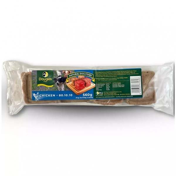Dougie’s 80/10/10 – Chicken & Pork 140g – Pawfect Supplies Ltd Product Image