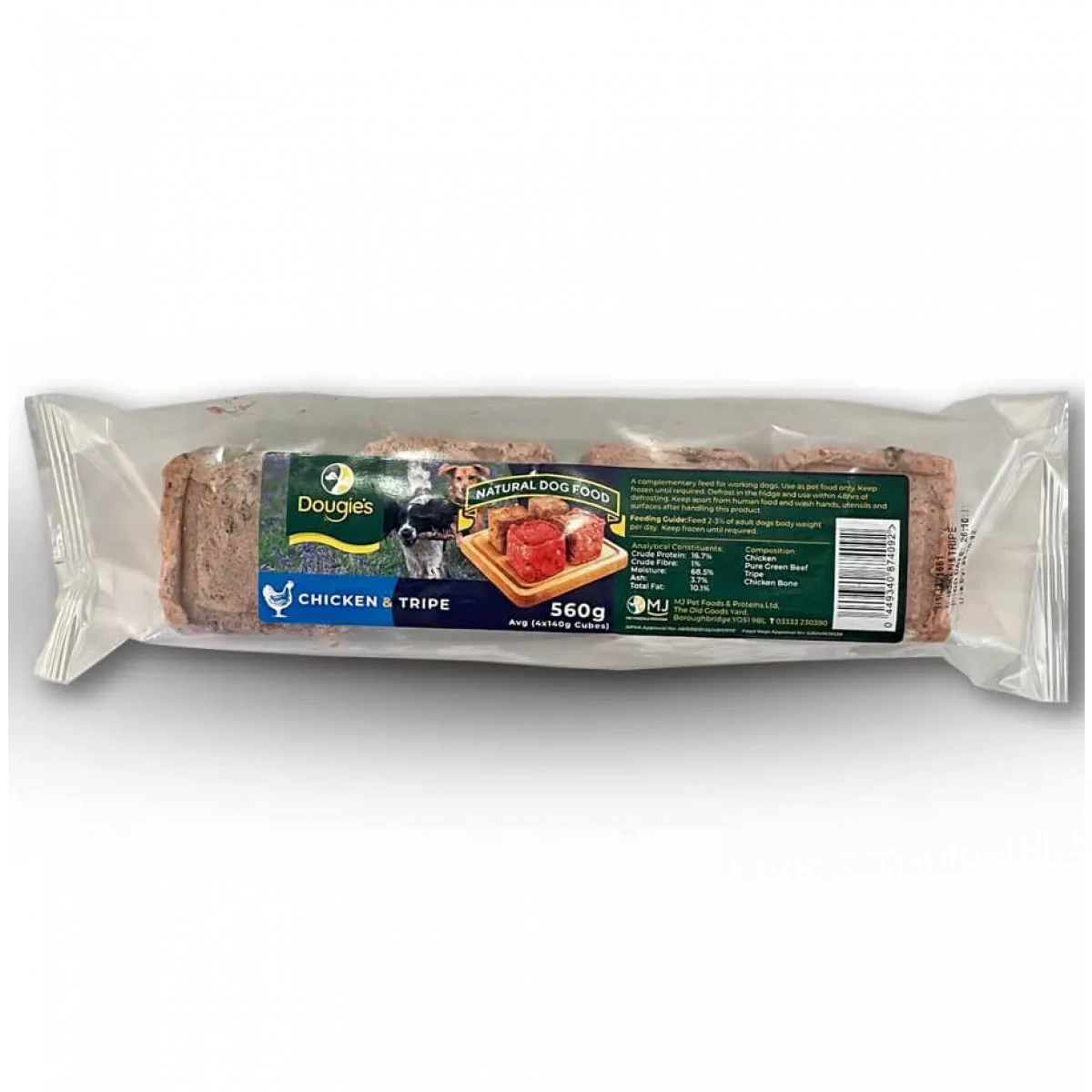 Dougie’s – Chicken & Tripe Mince 140g – Pawfect Supplies Ltd Product Image
