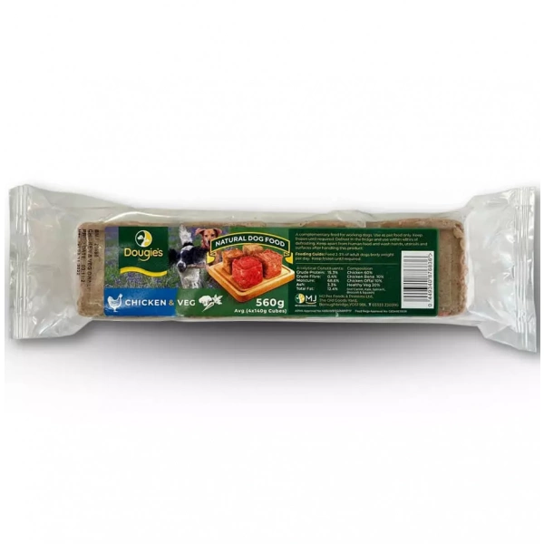 Dougie’s 80/20 – Lamb with Veg 140g – Pawfect Supplies Ltd Product Image