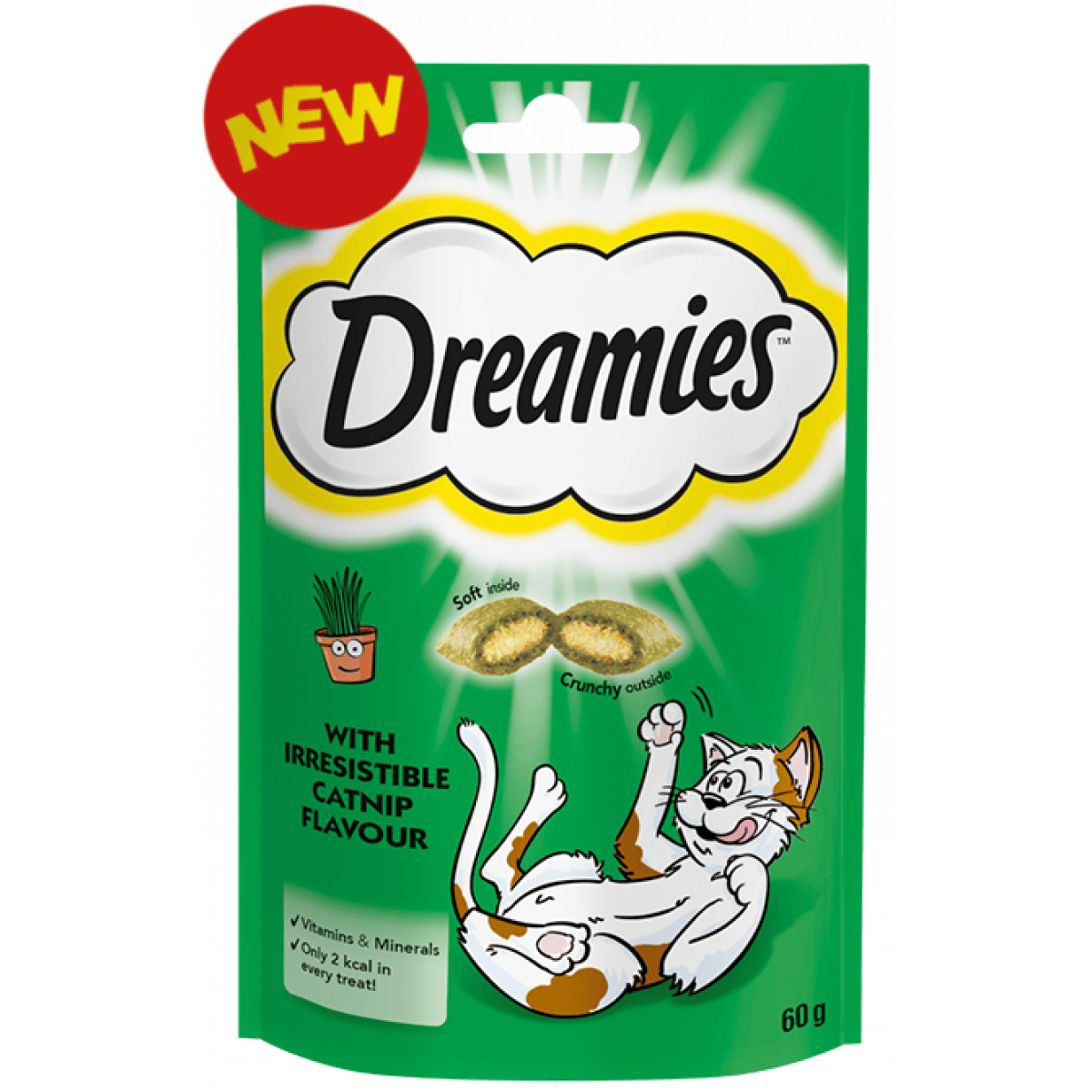 Dreamies Catnip 60g – Pawfect Supplies Ltd Product Image