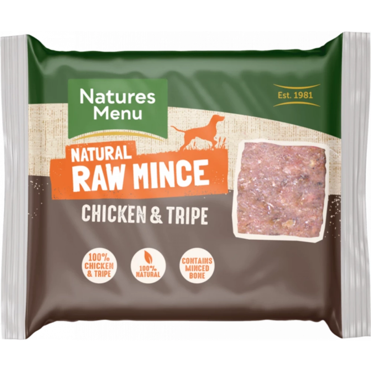 Natures Menu – Chicken and Tripe 400g – Pawfect Supplies Ltd Product Image