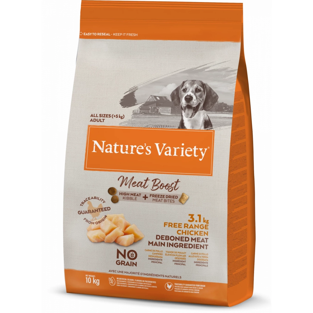 Nature’s Variety Meat Boost – Chicken 1.5kg – Pawfect Supplies Ltd Product Image