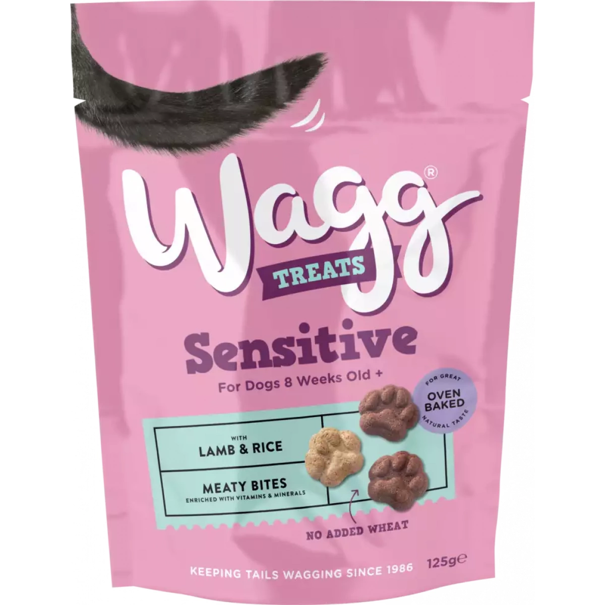 Wagg Sensitive Meaty Bites 125g – Pawfect Supplies Ltd Product Image