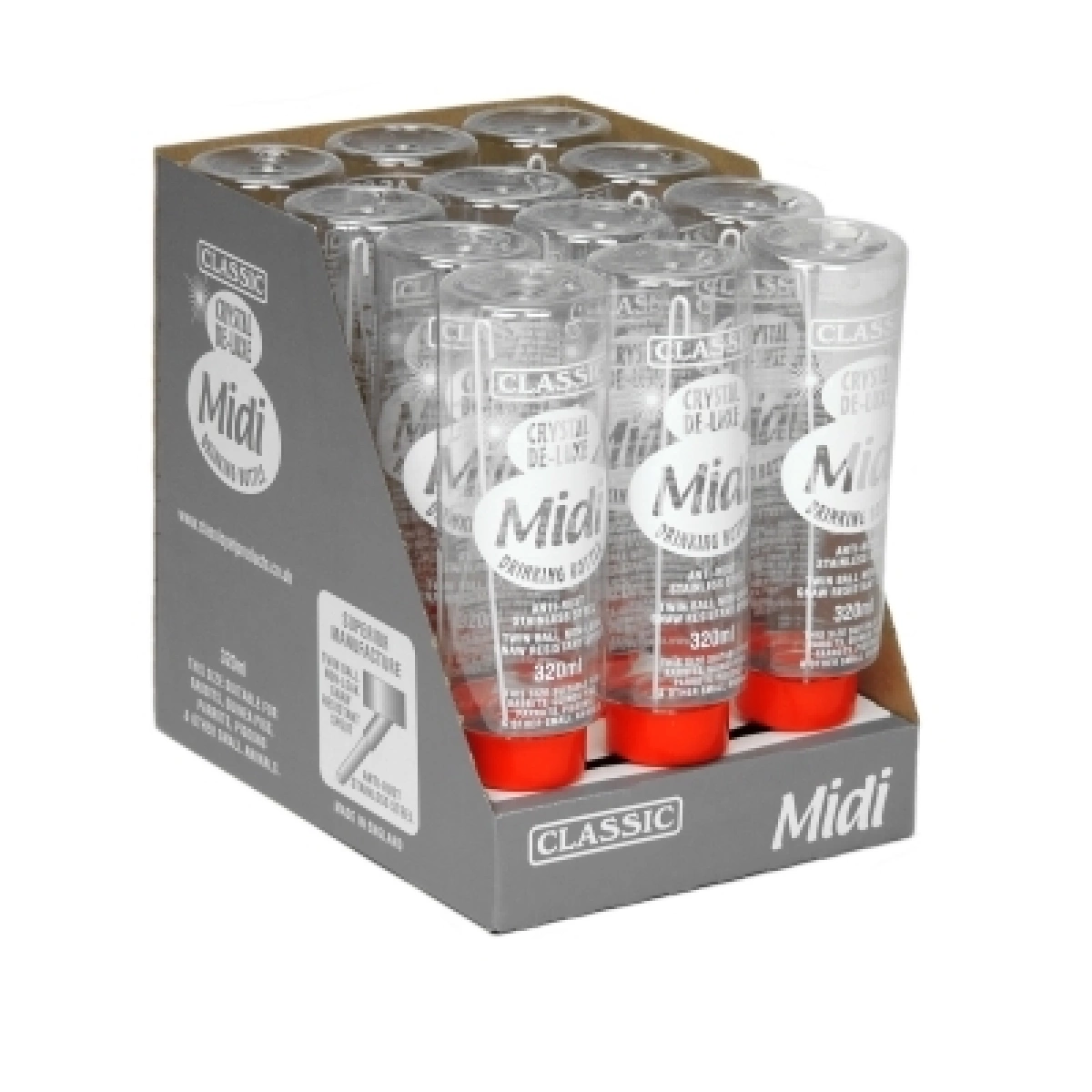 Crystal Deluxe Midi Bottle 320ml – Pawfect Supplies Ltd Product Image
