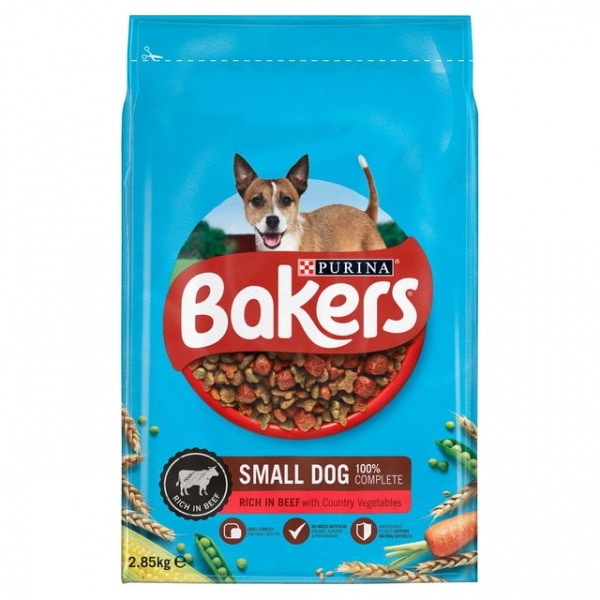Bakers Small Dog Beef 2.85kg – Pawfect Supplies Ltd Product Image