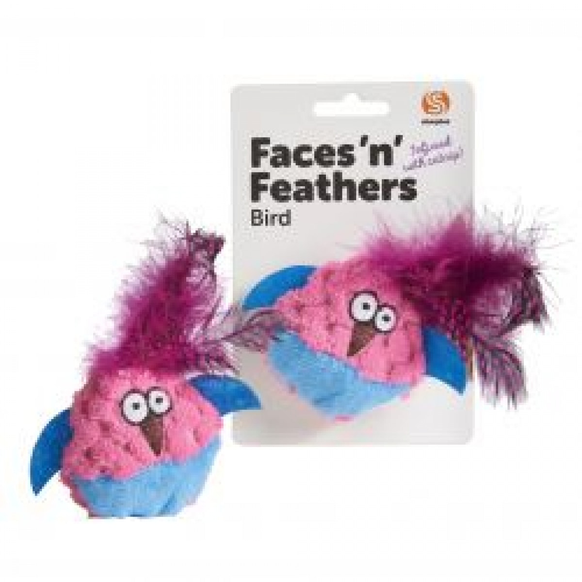 Faces ‘N’ Feathers – Bird – Pawfect Supplies Ltd Product Image