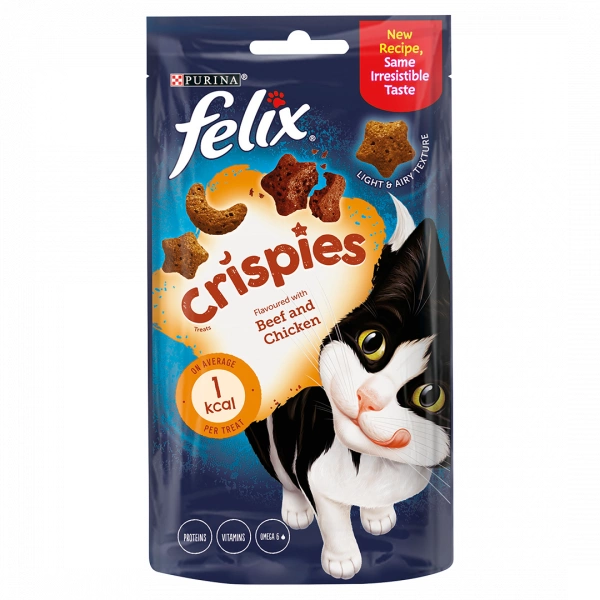 Felix Goody Crispies Salmon and Trout 60g – Pawfect Supplies Ltd Product Image