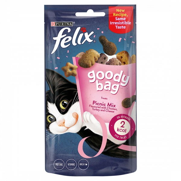 Felix Goody Bag Original Mix 60g – Pawfect Supplies Ltd Product Image