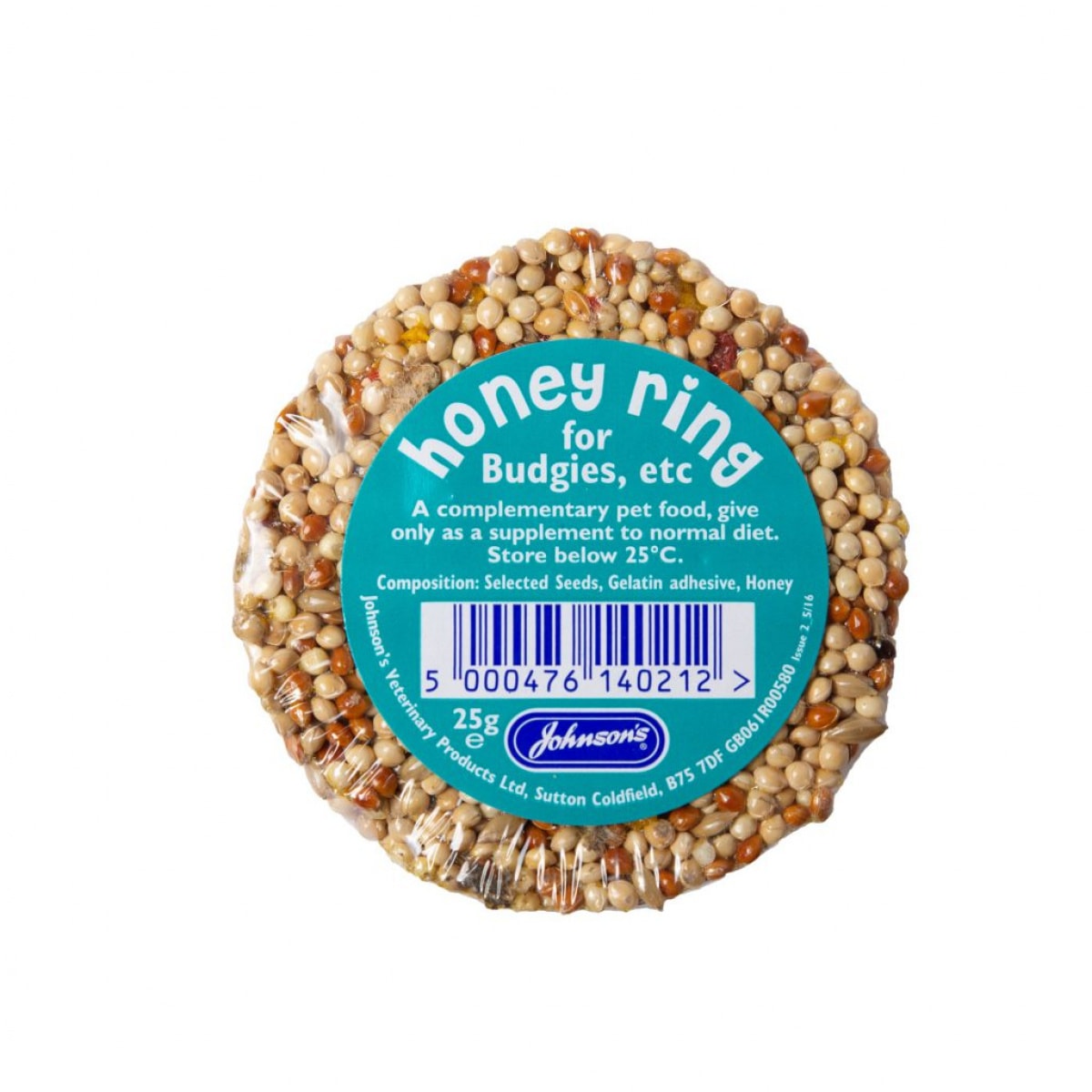 Johnson’s Honey Rings 25g – Pawfect Supplies Ltd Product Image