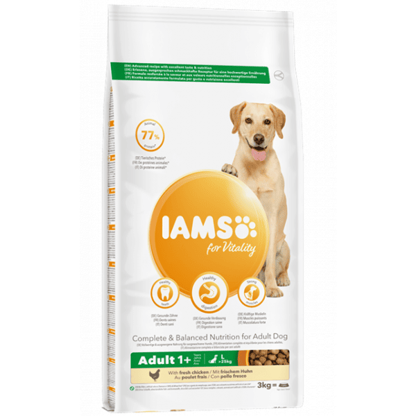 IAMS Vitality Small Breed Chicken 12kg – Pawfect Supplies Ltd Product Image