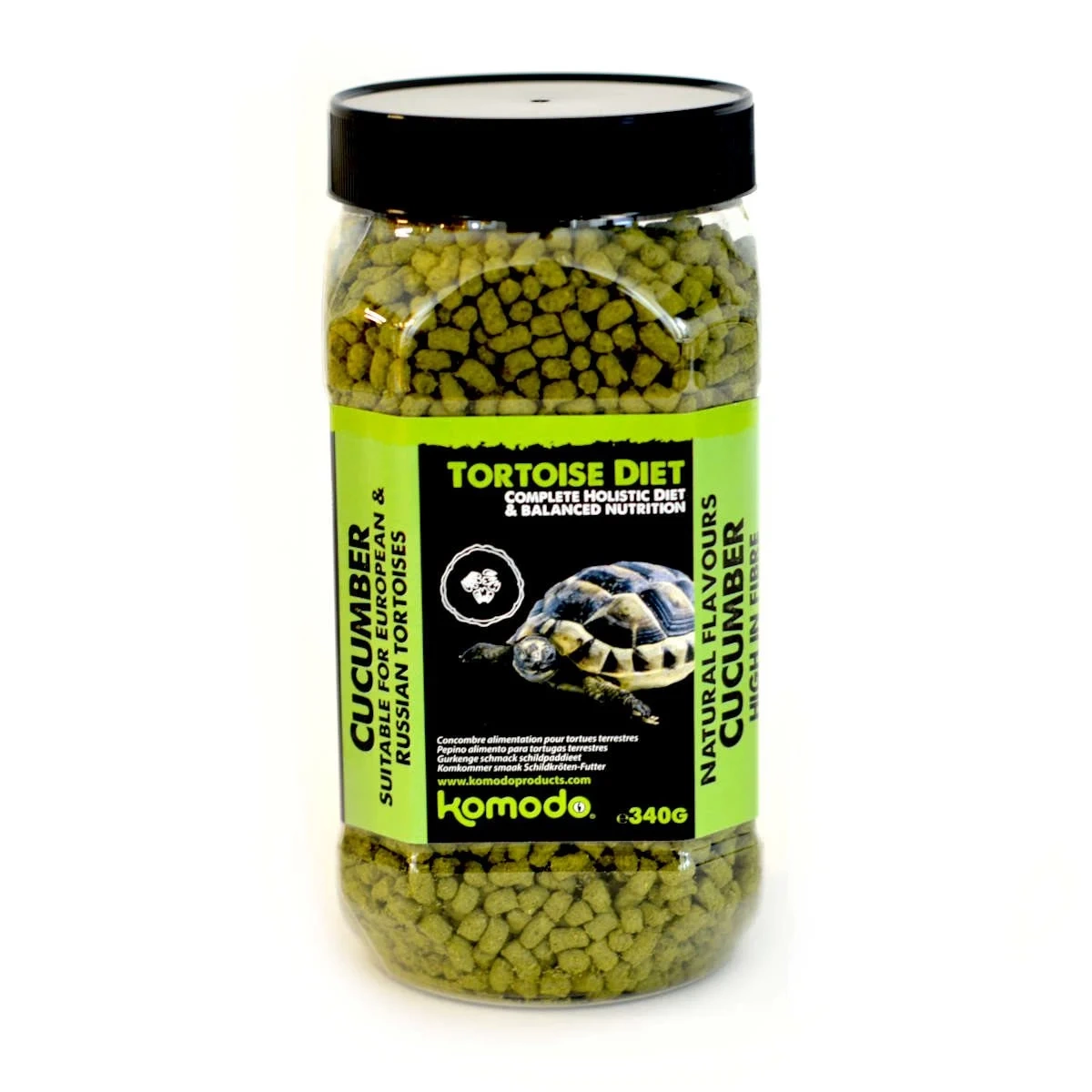 Komodo Cucumber Tortoise Diet 340g – Pawfect Supplies Ltd Product Image