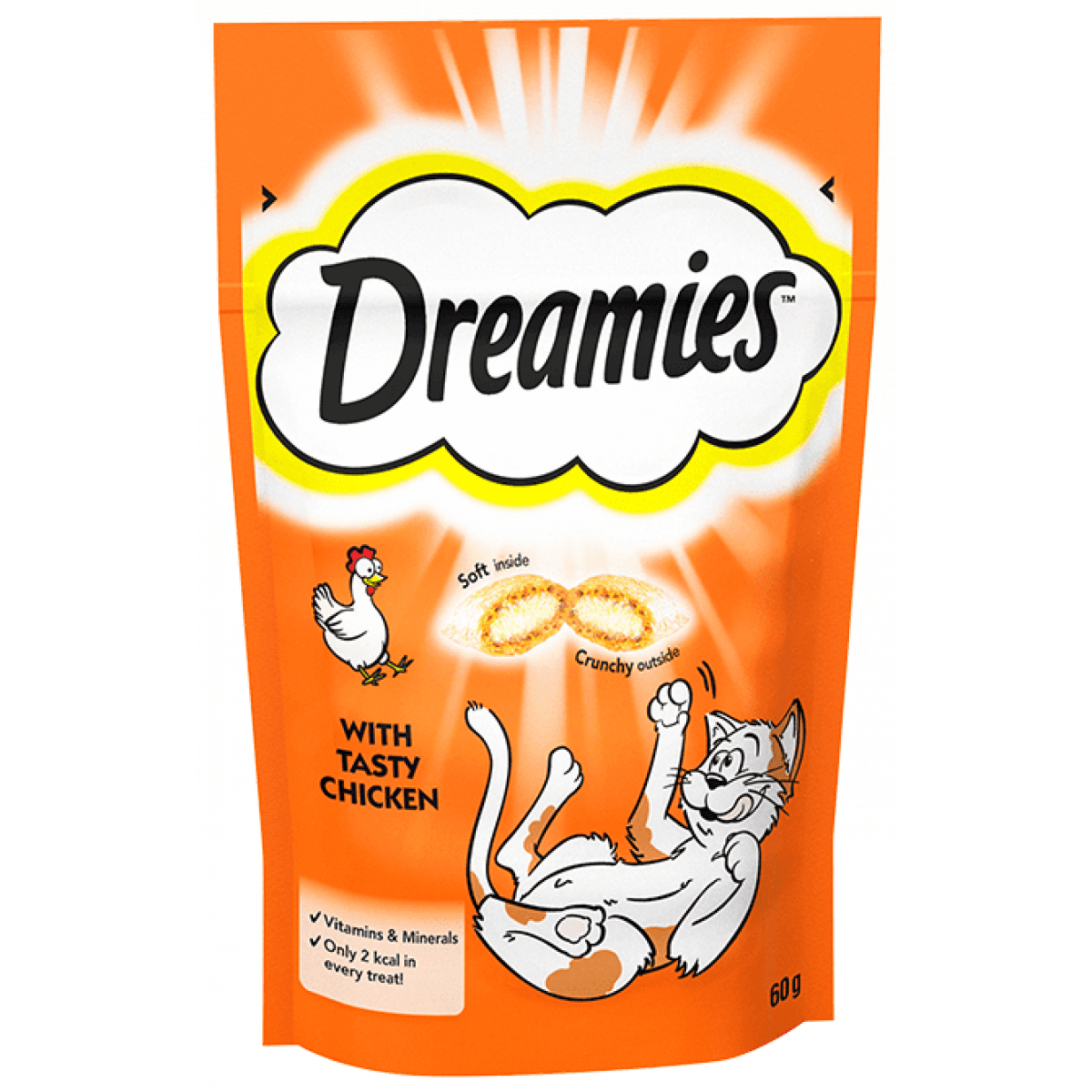 Dreamies Chicken 60g – Pawfect Supplies Ltd Product Image