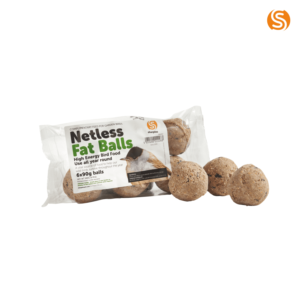 Netless Fat Balls 6 Pack – Pawfect Supplies Ltd Product Image